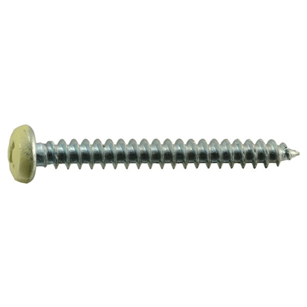 Midwest Fastener Sheet Metal Screw, #8 x 1-1/2 in, Painted Steel Pan Head Phillips Drive, 25 PK 37924 - main